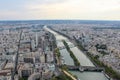 Paris aerial view